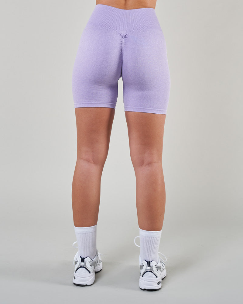 Reaverfit, Sport, Femme, Short, Activewear, Push-up, Violet, Confortable, Athlétique, Doux