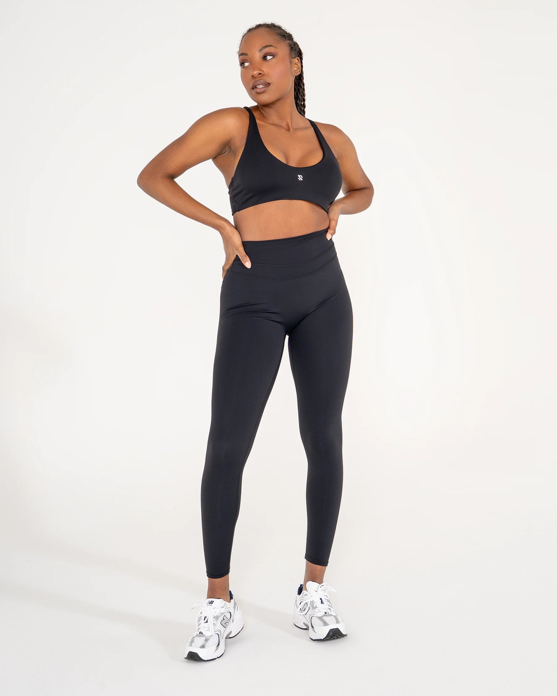 Legging AMY noir Reaverfit pour femme parfait pour le cardio