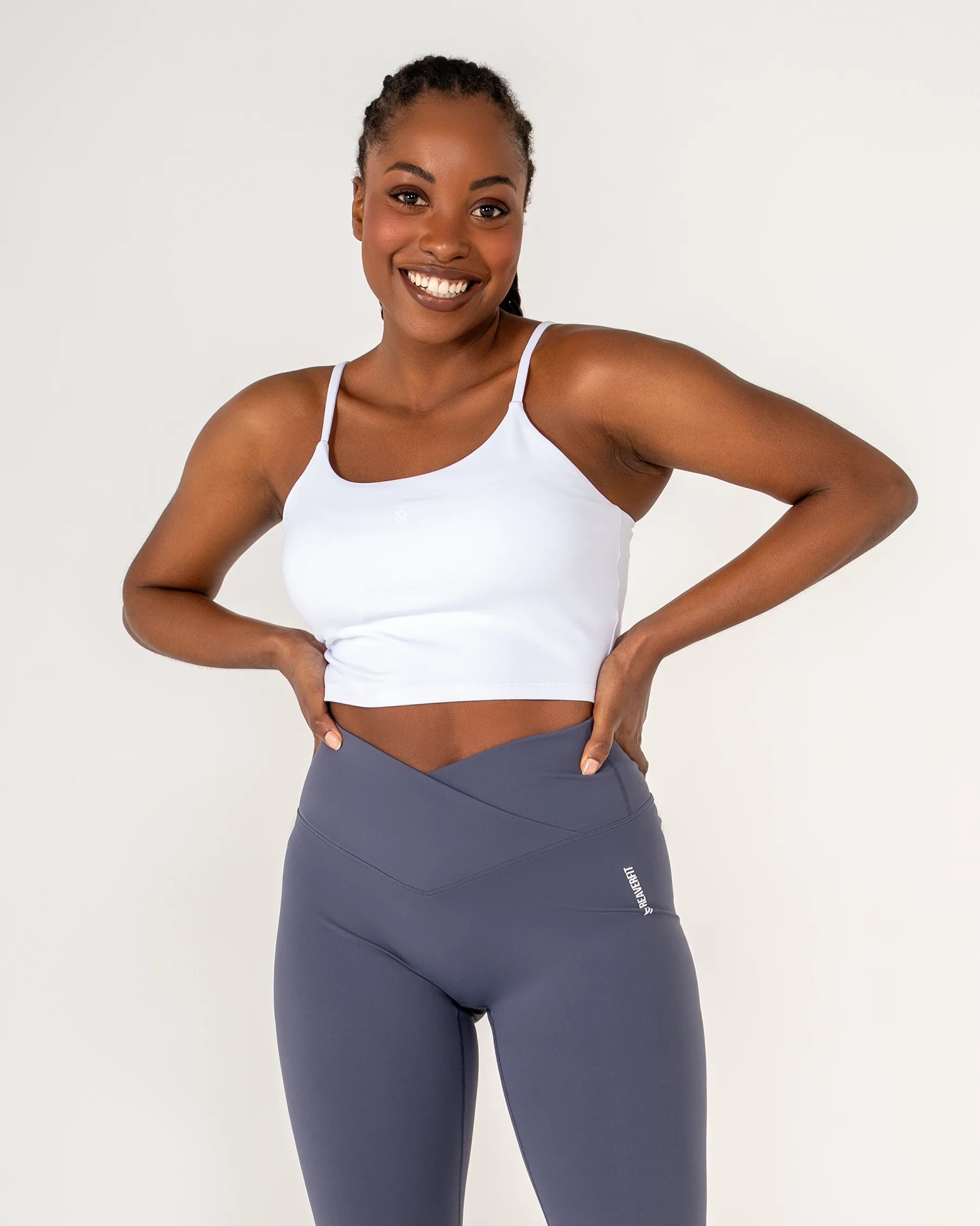 Brassière NOVA noire Reaverfit pour femme confortable pour le yoga