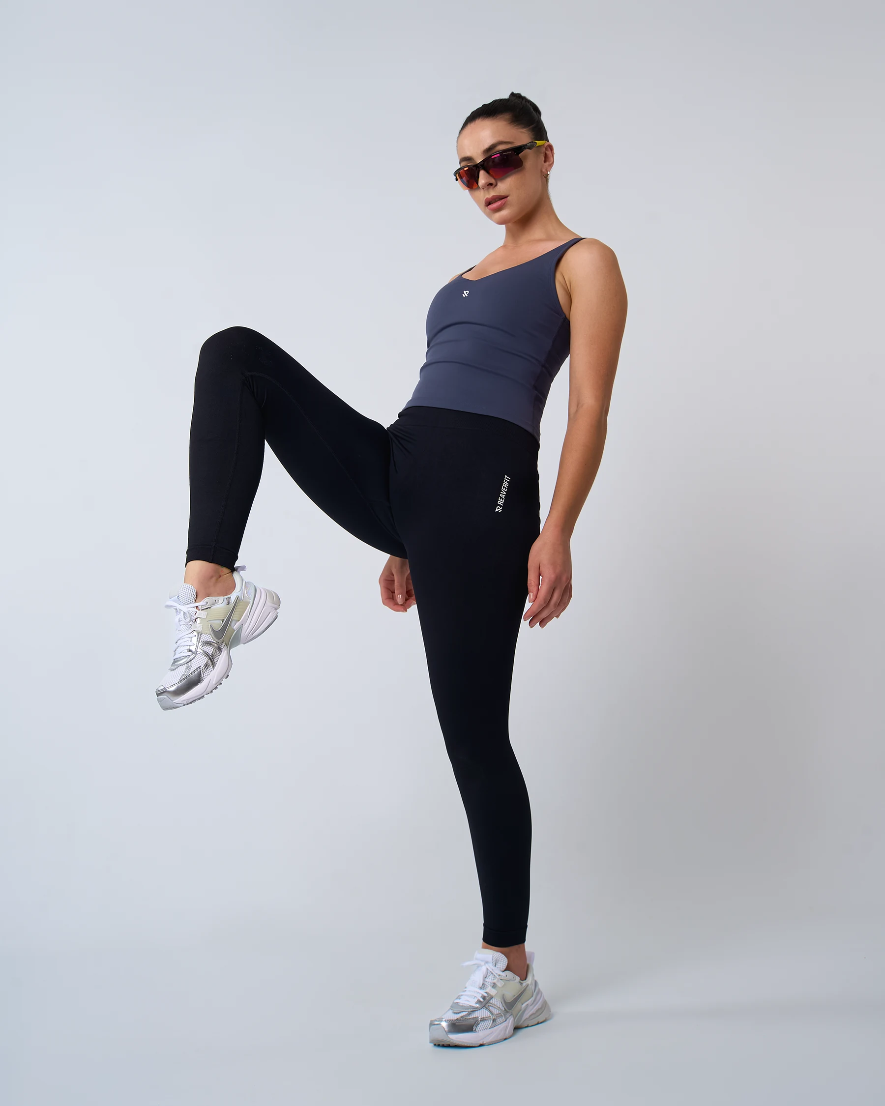Legging de sport SCULPT Noir pour femme, polyvalent et confortable, conçu pour un usage quotidien et les activités sportives