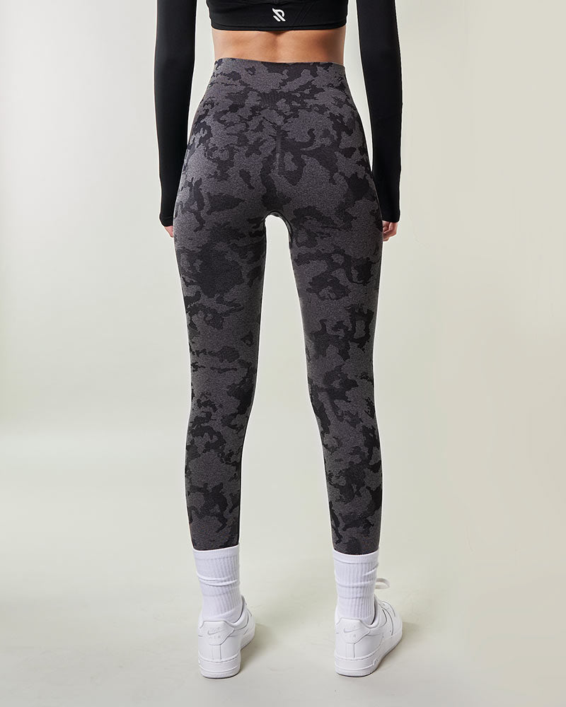 Legging sport femme taille haute couleur CAMO pour une expérience sportive optimale et confortable reaverfit