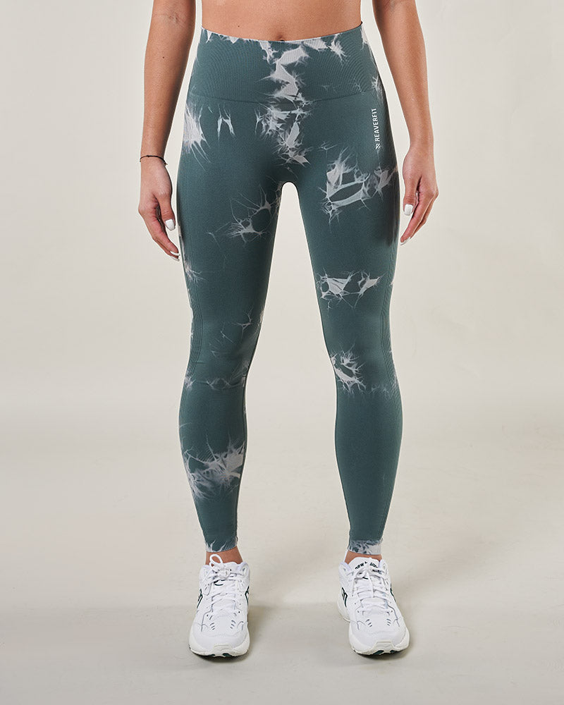 legging de sport femmes push up fesses rebondies vert