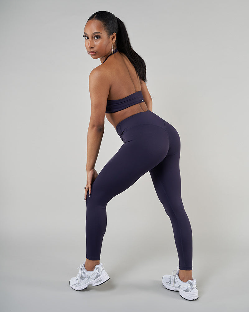 Legging sport bleu sale