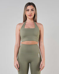 Brassière de sport ELITE Kaki