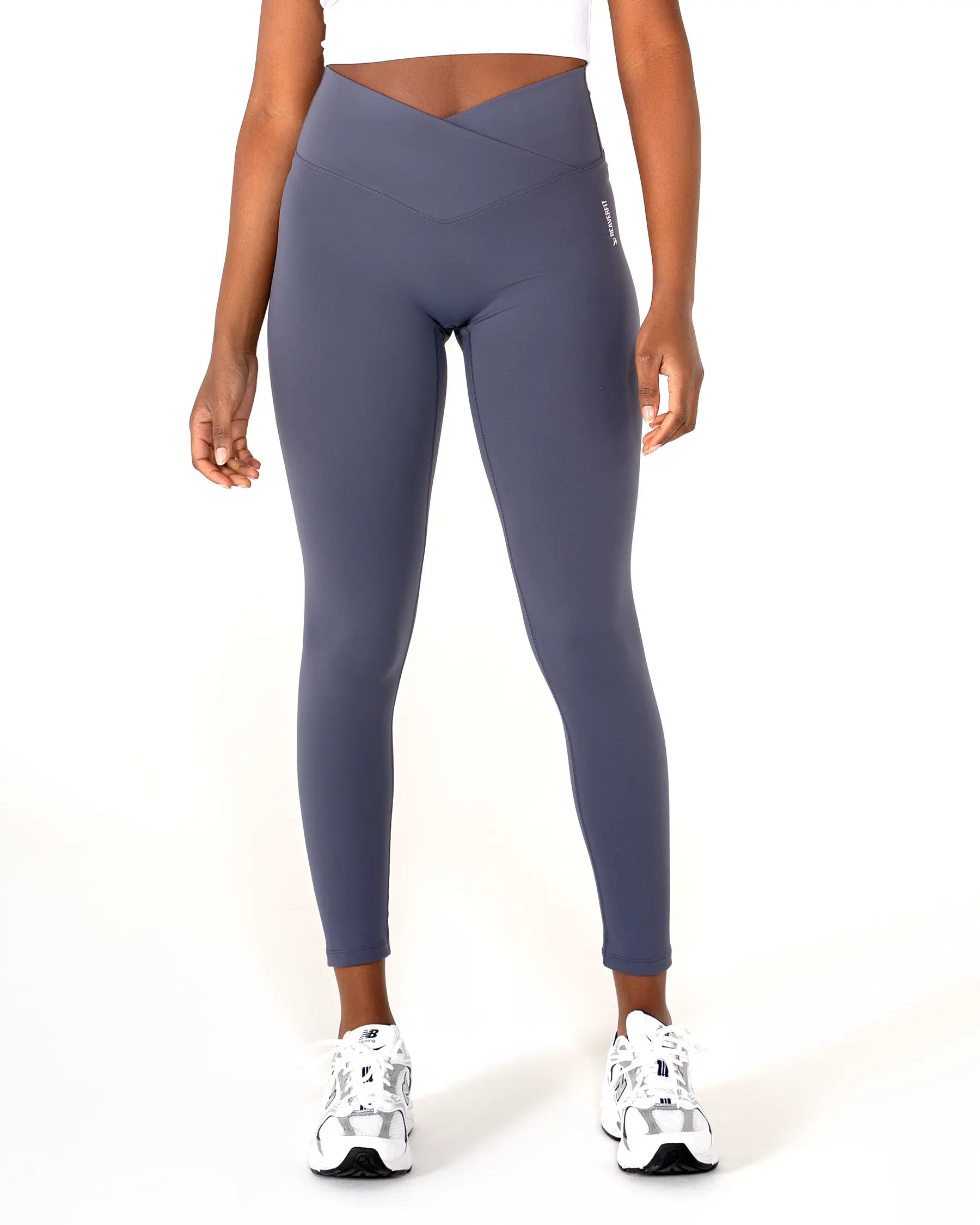 Legging CALY bleu Reaverfit pour femme, confortable et idéal pour le sport au quotidien