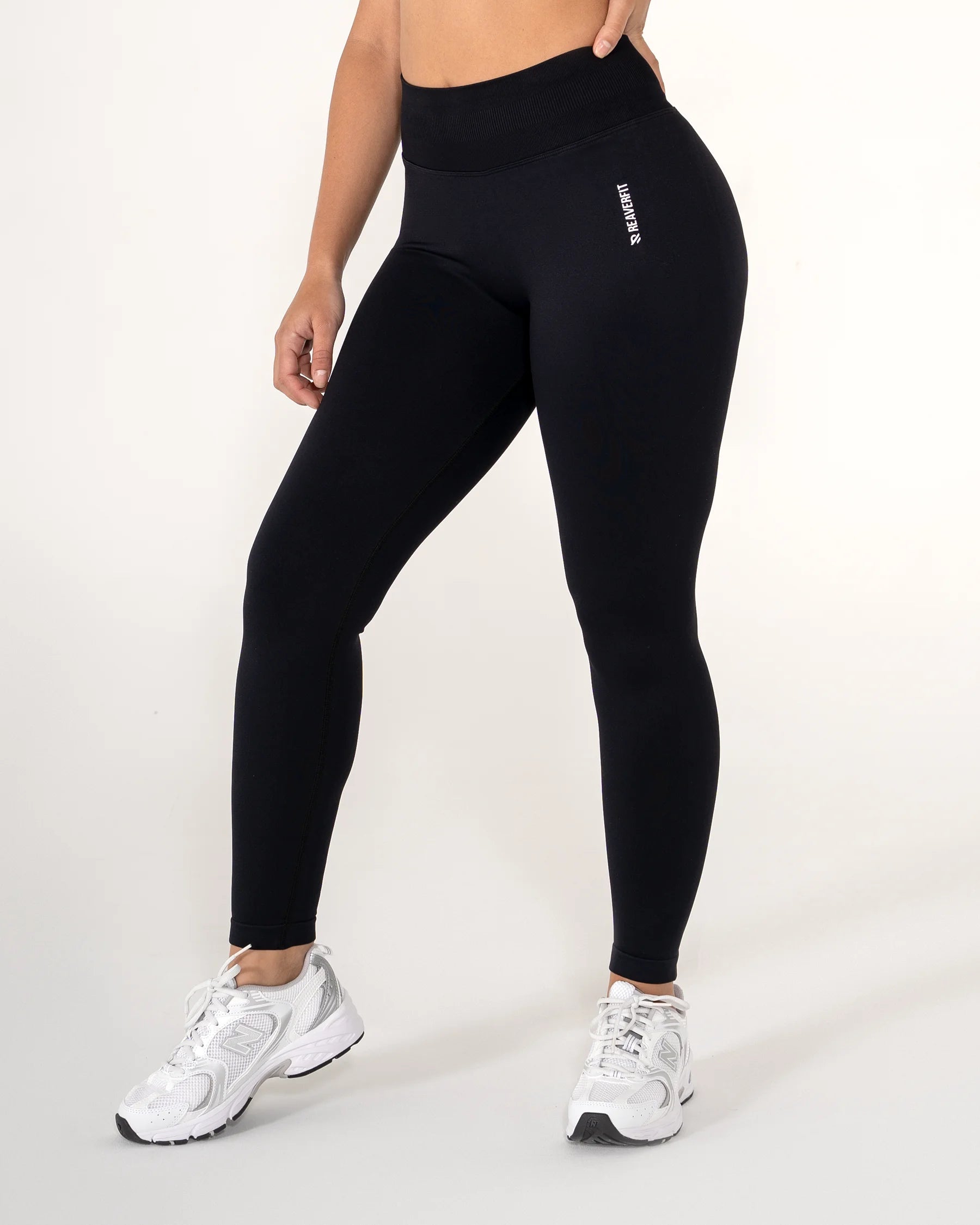 Legging CORE noir Reaverfit pour femme confortable pour le fitness