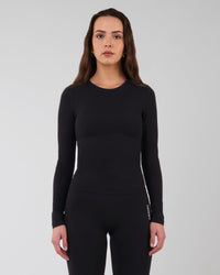 Manches longues de sport ALMA Noir