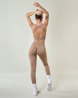 Brassière sportive dos nu avec coussinets amovibles pour un ajustement et un confort optimal 2023 avec un legging taille haute