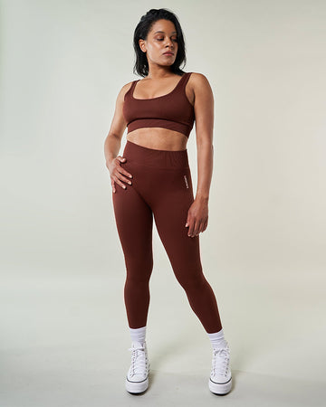 Sports bra KAYLIA Brown, Fitness Woman