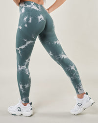 ALYA Push-Up Leggings Green