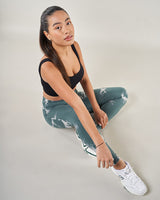 legging de sport couture entre les fesess tendance pour femmes ideal pour perdre du poids resistant et confortable 100% squat proof tenue sport athleisure