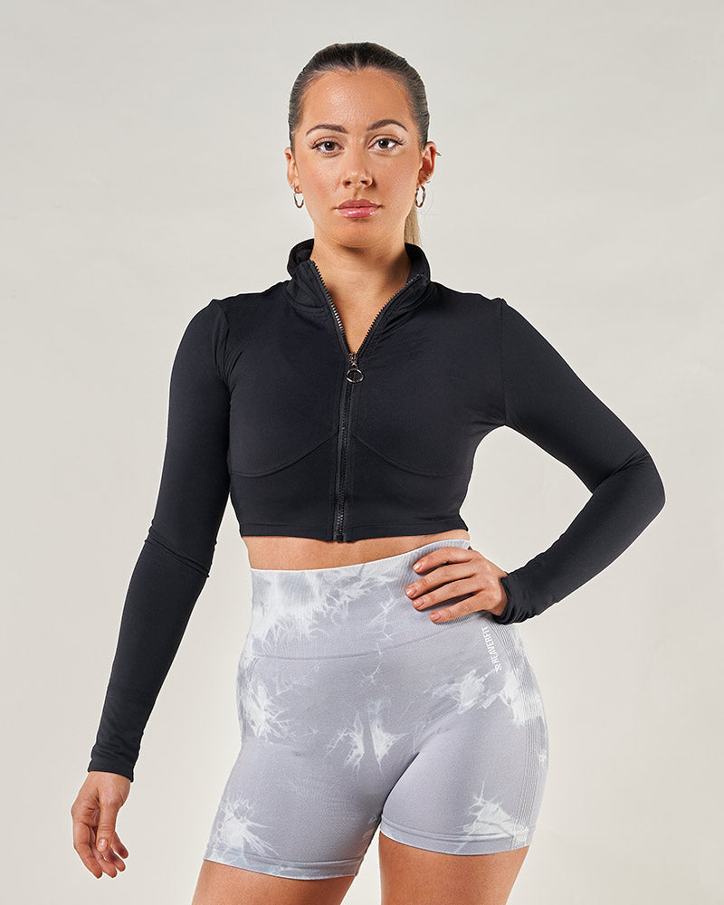Tenue de Sport femme Fitness femmes Jersey tricot à manches longues  gymnastique femme chemise de Sport serrée Yoga haut femme hauts  d'entraînement T